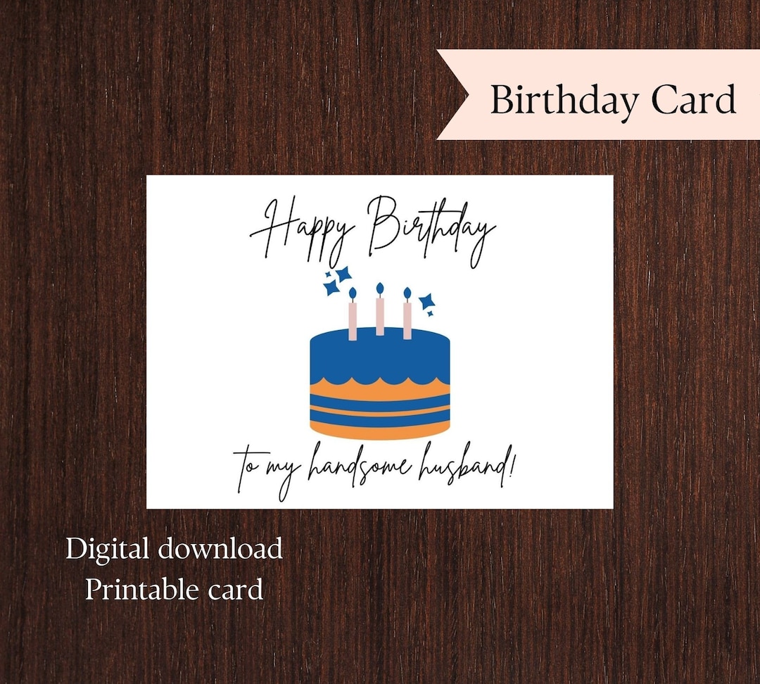 Printable Birthday Card for Husband - Il 1080xN.4020993461 Kwcx