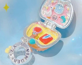 Polly Pocket Fairylight Wonderland Sterling silver charm for locket / bracelet / necklace