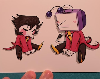 Chibi big shot era spamtenna wydruk 5x7