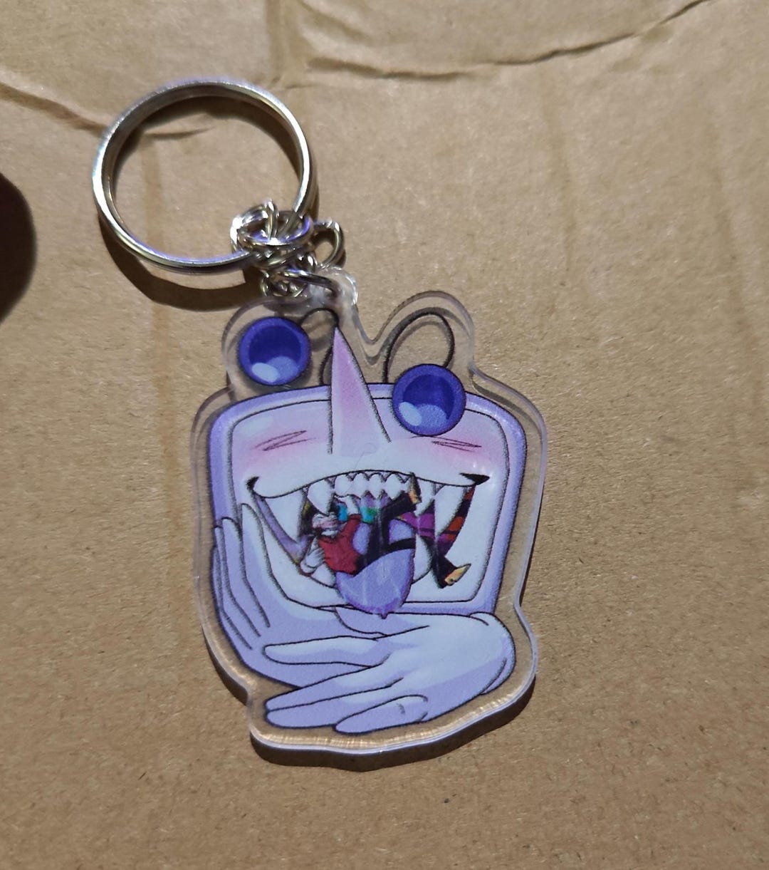 Defective* Monster Spamtenna Deltarune Acrylic Keychain - Etsy