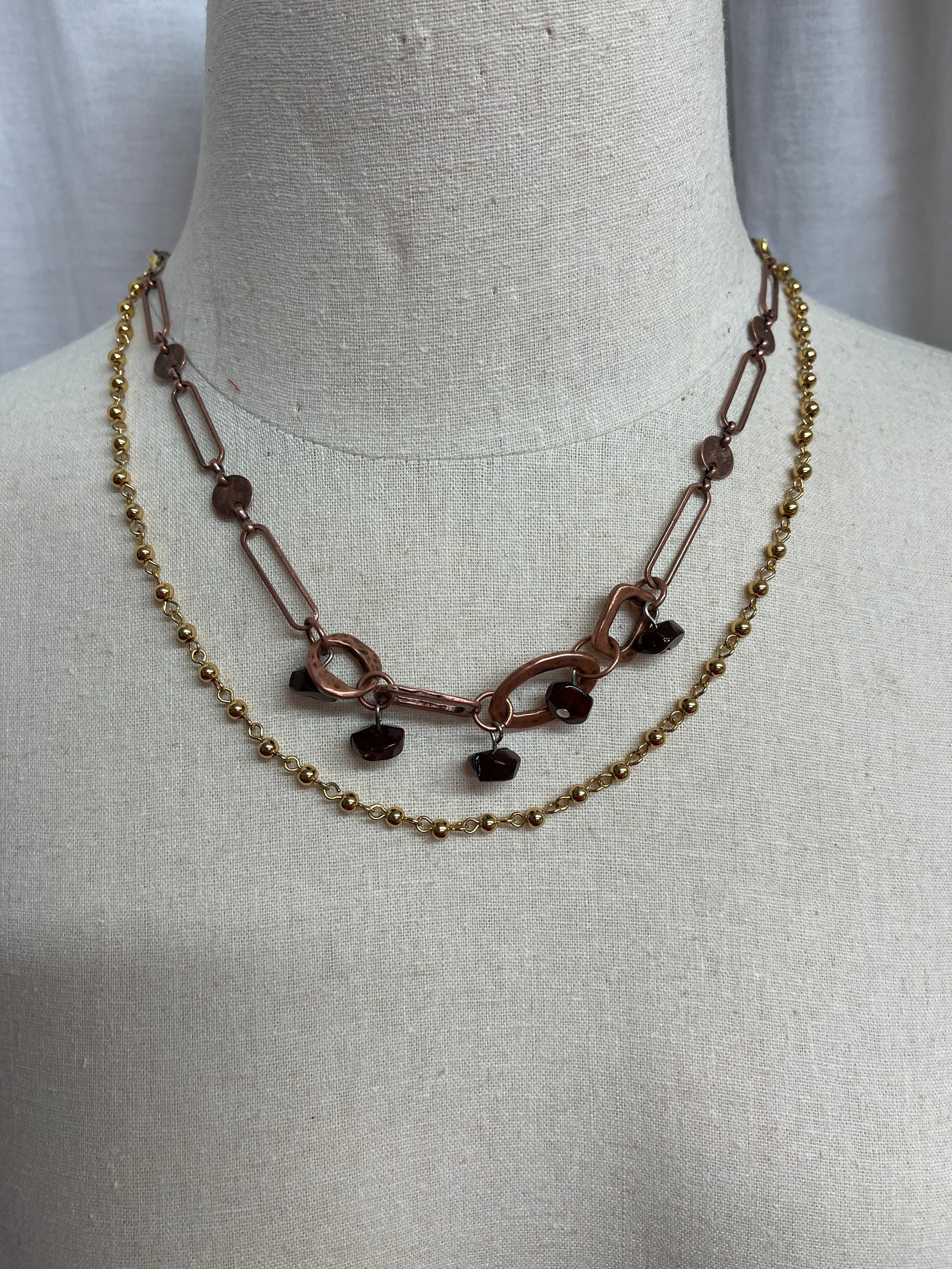 Multi Layer Necklace - Etsy