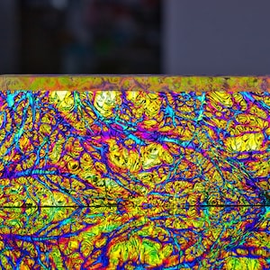 Olivine Mars Material Inlay Raw, Mosaic Material Changes Color and is easy to work