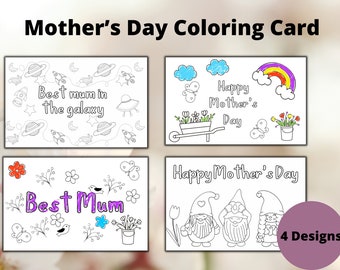 Mothers Day Coloring Pages For Kids ,Printable Coloring Pages For Mothers Day, Mothers Day Coloring Card, Mothers Day Printable