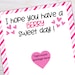 Valentine Day Fruit Snack Card Printable, Classroom Valentines Day ...