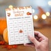 Editable Thanksgiving Bingo Cards , Edit Me Bingo Game, Make Your Own ...