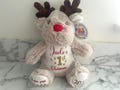 Personalised Christmas reindeer. Babies first Christmas teddy, 1st Christmas gift, child’s Xmas present, memory gift for children and babies