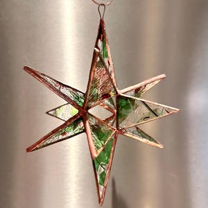 Bethlehem star stained glass
