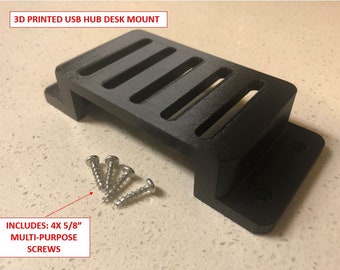 USB Hub Desk Mount (3D Printed)