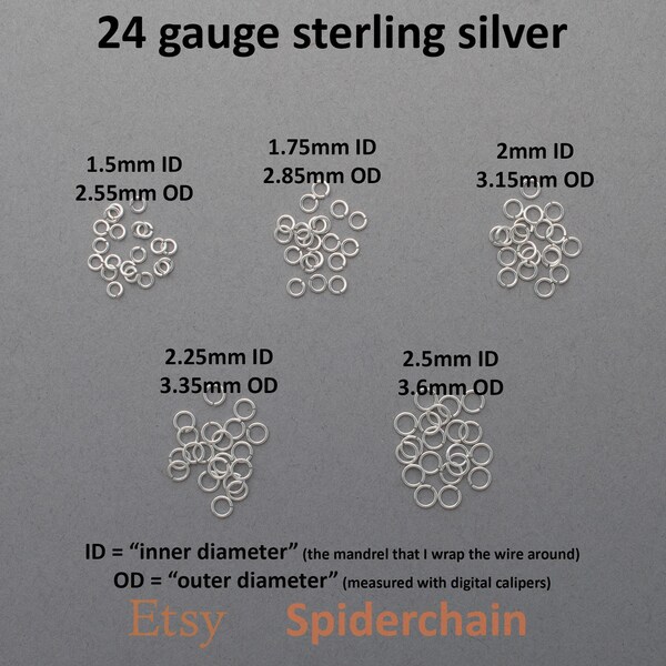 Sterling Silver Rings Etsy