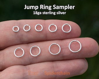 Biegering-Musterstück – 18ga Sterlingsilber