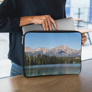 自然のラップトップスリーブ | MacBook Air スリーブ | ピラミッドマウンテン | 風景ラップトップケース | かわいいコンピューターバッグ