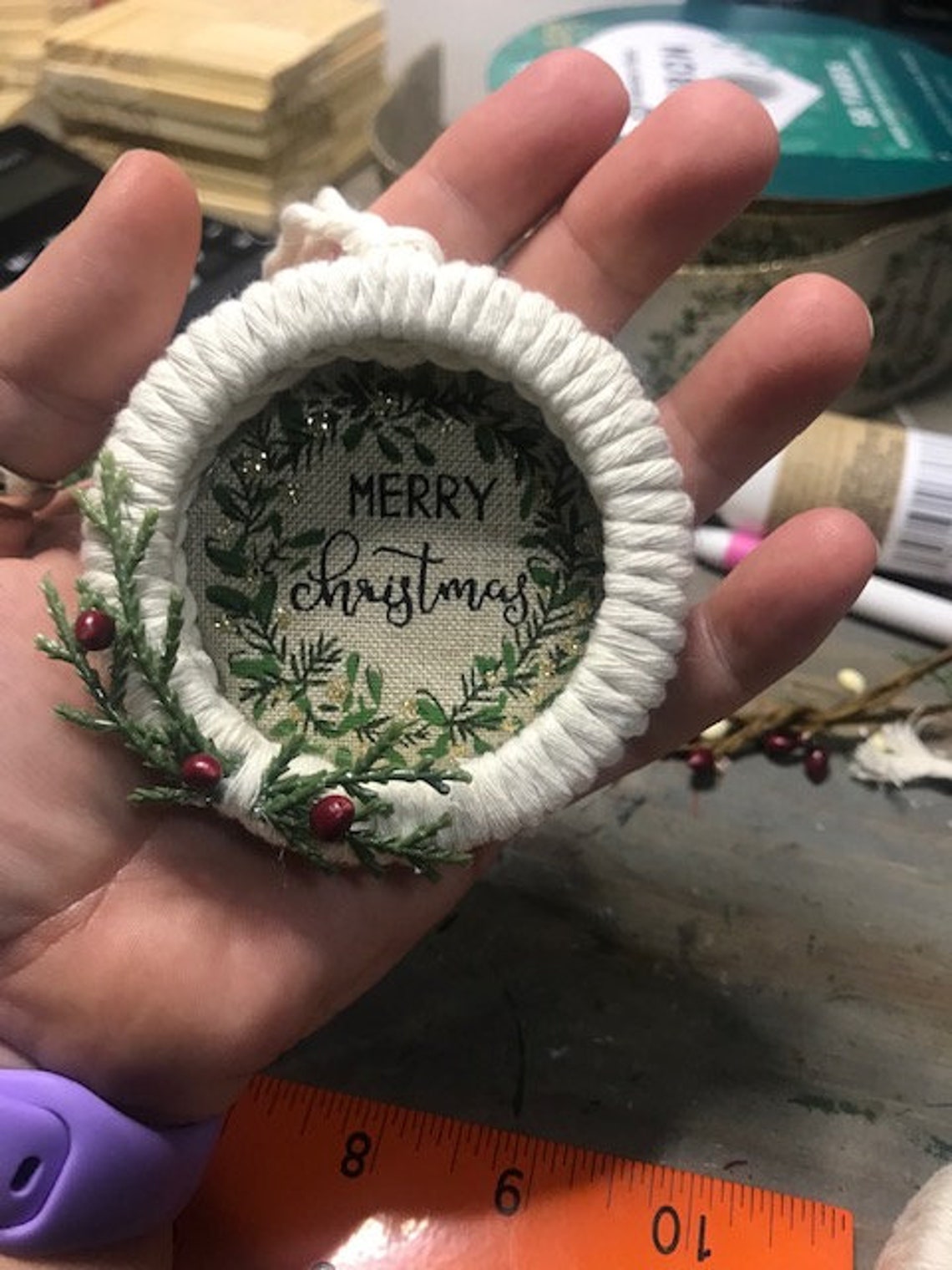 Canning Lid Ornament Etsy