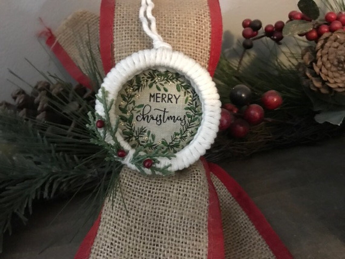 Canning Lid Ornament Etsy