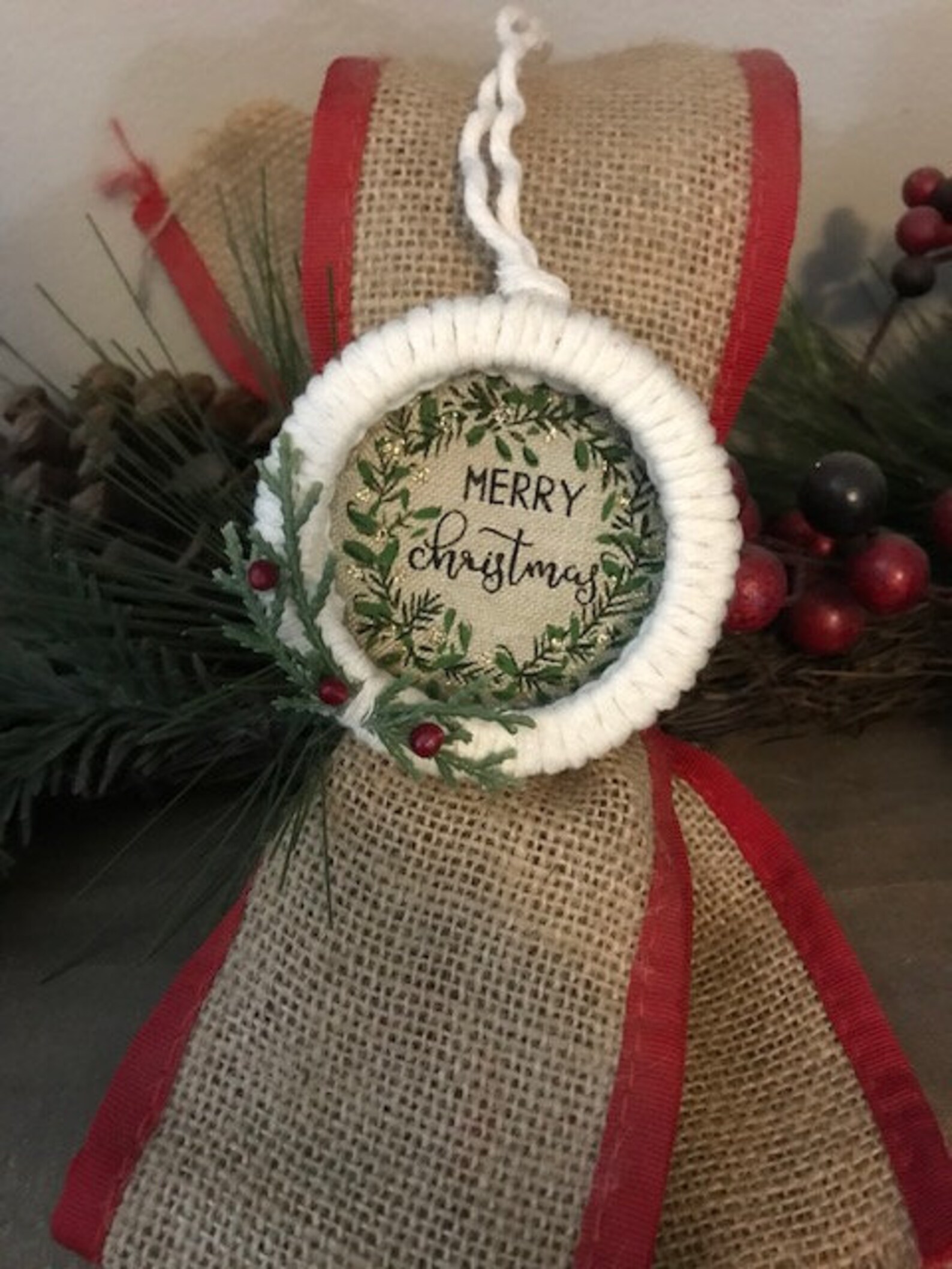 Canning Lid Ornament Etsy