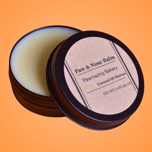 Healing Pet Balm: Natural Paw & Nose Care - Coconut, Vitamin E
