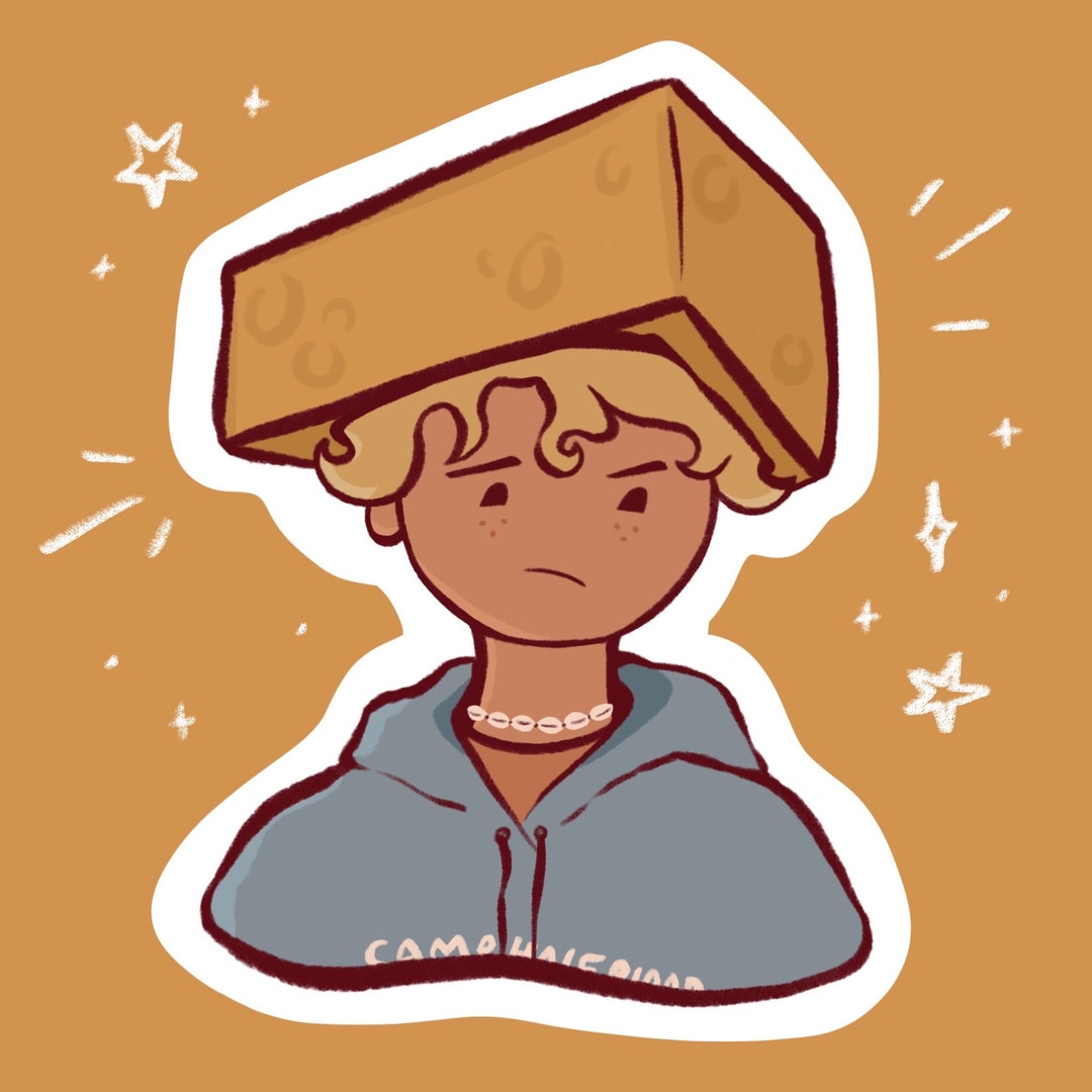 Will Solace Cheese Hat Sticker From Percy Jackson, the Sun and the Star