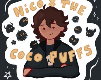 Nico and the Coco Puffs sticker from Percy Jackson, The Sun and the Star