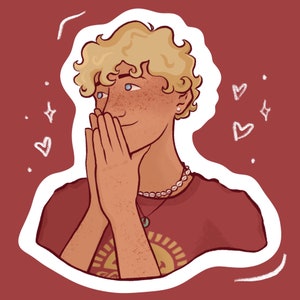 Will Solace sticker from Percy Jackson, The Sun and the Star