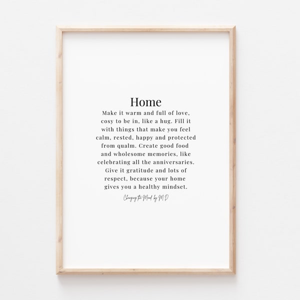 House Warming Poem - Etsy