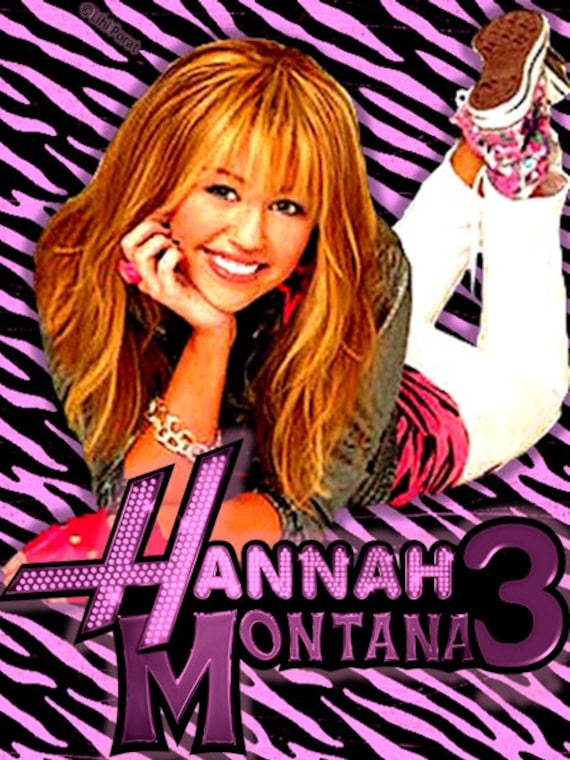 Notebook - Hannah Montana (2012, Pt. 2) - Etsy