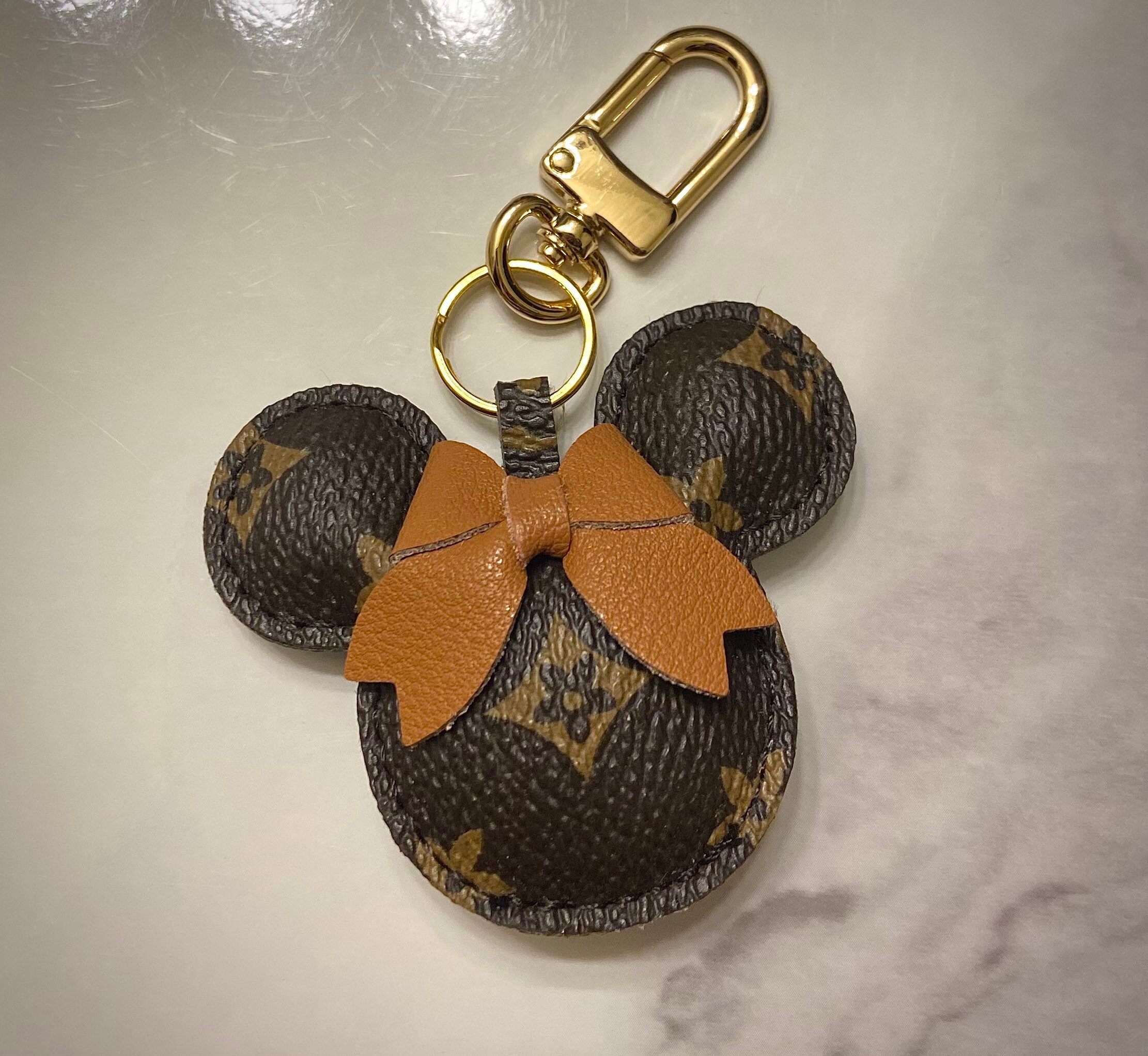 BACK IN STOCK Monogram Luxury Mouse Bow Keychain Accessory -  Israel