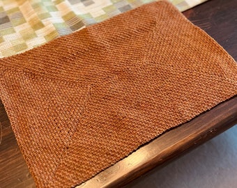 Rustic Crochet Placemat Pattern | PDF Download (Farmhouse Table Decor)