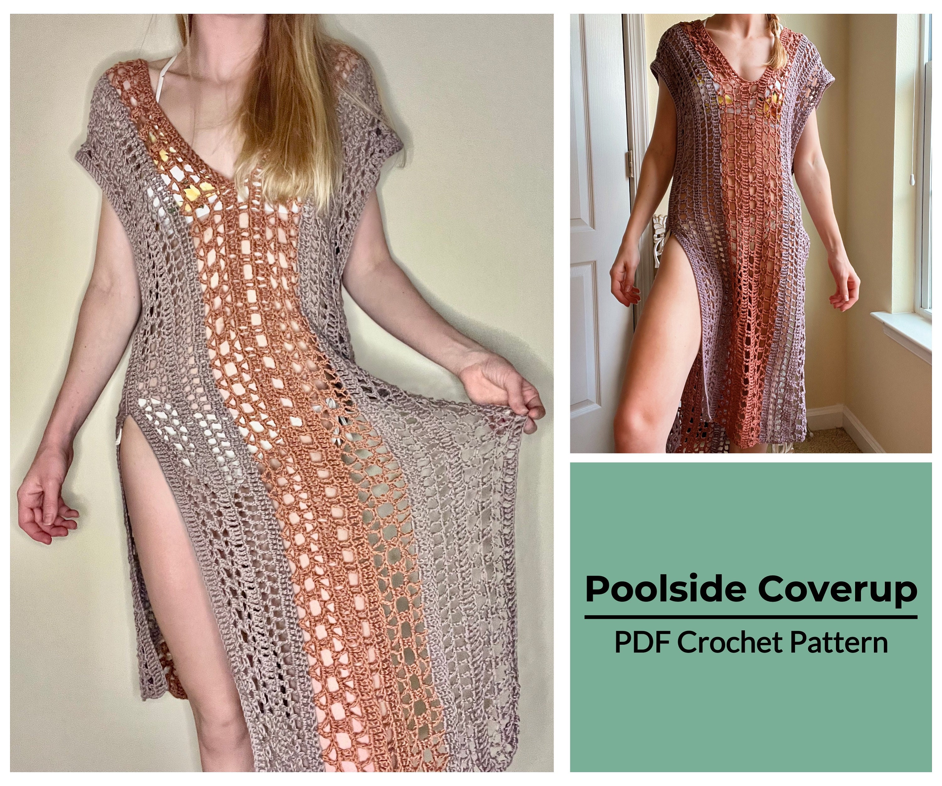 Crochet Cover up Pattern Bathing Suit Cover up Pattern Crochet