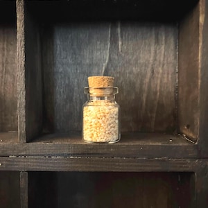 Bottle of okinawa star sand 5ml sample | specimen | curio | oddity | curiosity | wunderkammer | oceanic