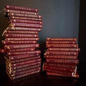 Temple Shakespeare Individual Books | 1900s | Victorian| Literature | Antique | Classics | Bibliophile | Library | Collection
