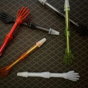 Skele-pens | ballpoint | halloween | stocking stuffer | gag gift | journaling | ephemera | oddities