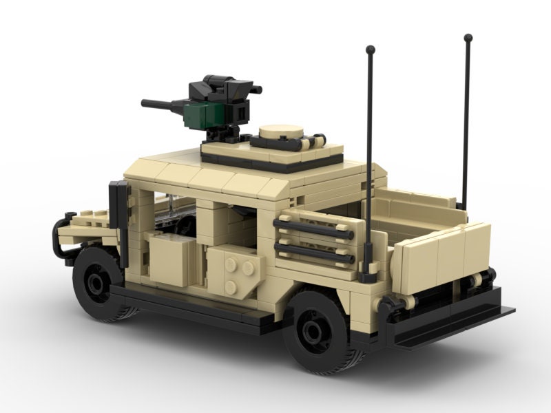 Special Forces HMMWV humvee W parts List and DIGITAL INSTRUCTIONS