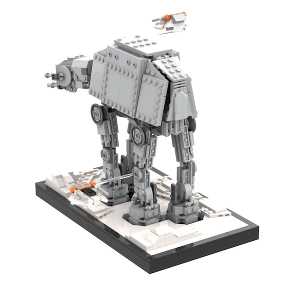 LEGO Star Wars Diorama Moc assault on Hoth DIGITAL INSTRUCTIONS -   Sweden