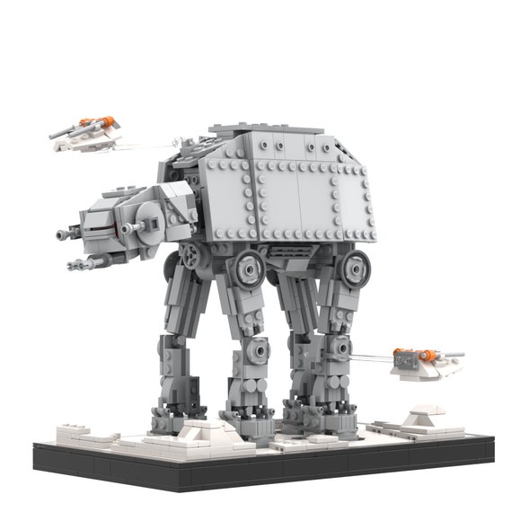 LEGO Star Wars Diorama Moc Assault on Hoth DIGITAL INSTRUCTIONS