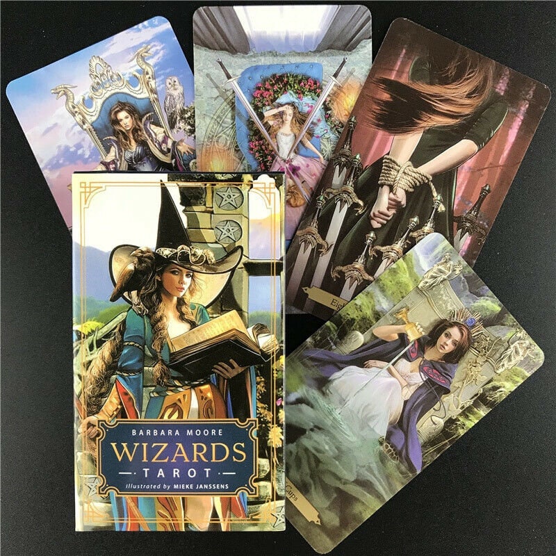 Wizards Tarot タロットデッキ Wizards Tarot: Moore, Barbara, Janssens, Mieke