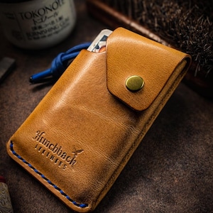 Speakeasy Leather Wallet - Etsy