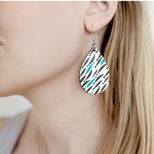 The Chosen Inspired Teardrop Earrings, Against the Current, The Chosen Earrings, Stir up the Water
