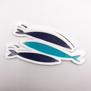 The Chosen Inspired Three Fish Stickers - Christian Stickers, Chosen Fan Art, Waterproof Sticker