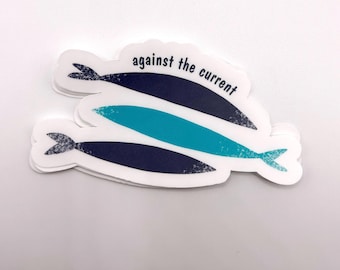 The Chosen Inspired Against the Current Stickers - Christian Stickers, Chosen Fan Art, Waterproof Sticker