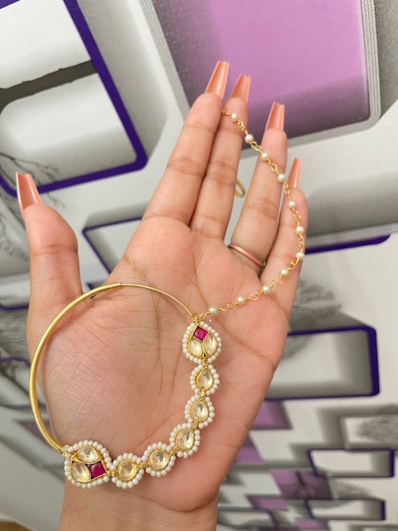Etsy indian nose ring deals
