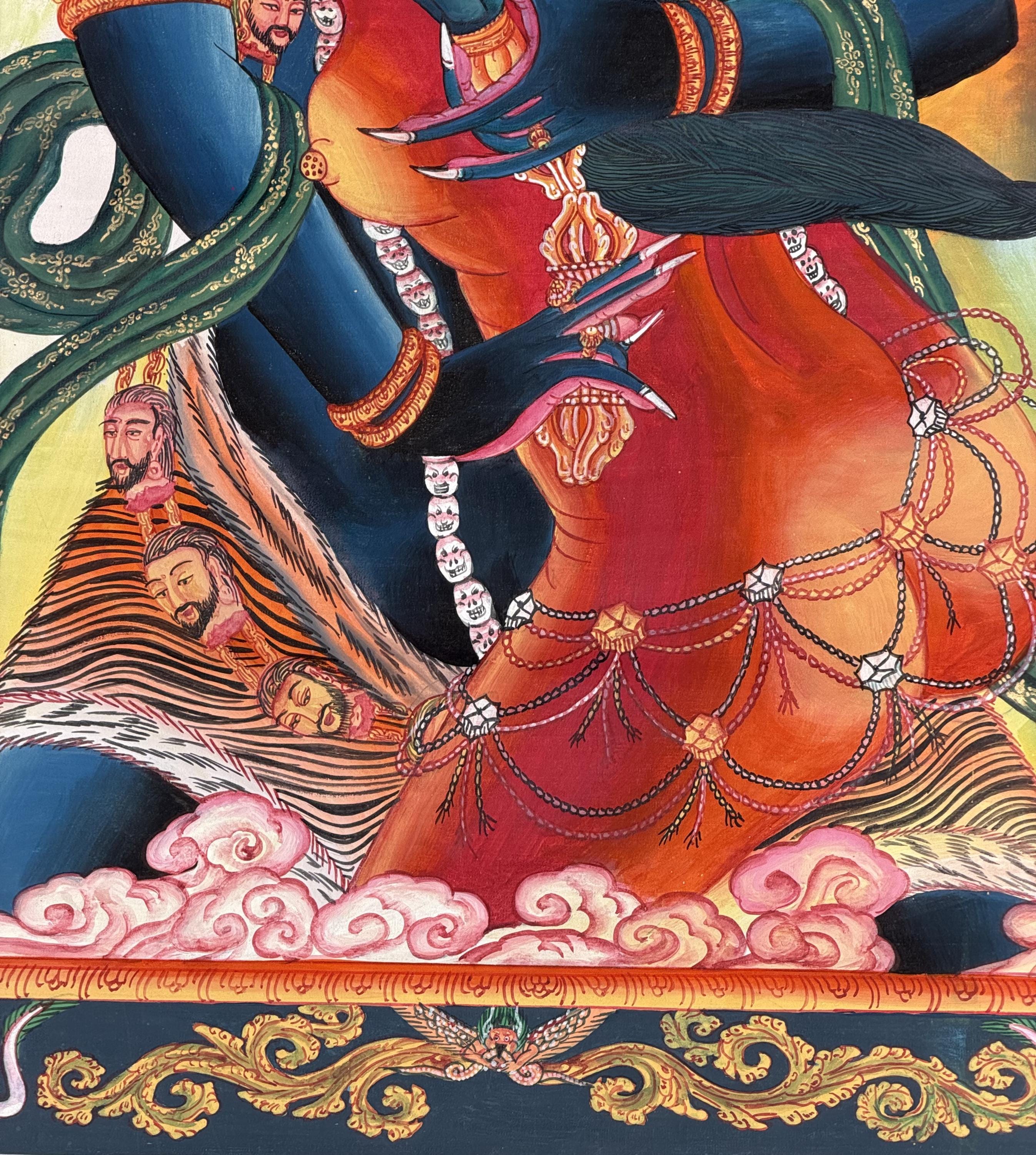 Chakrasamvara Shakti Thangka 絵画 | チャクラサンヴァラ シャクティ