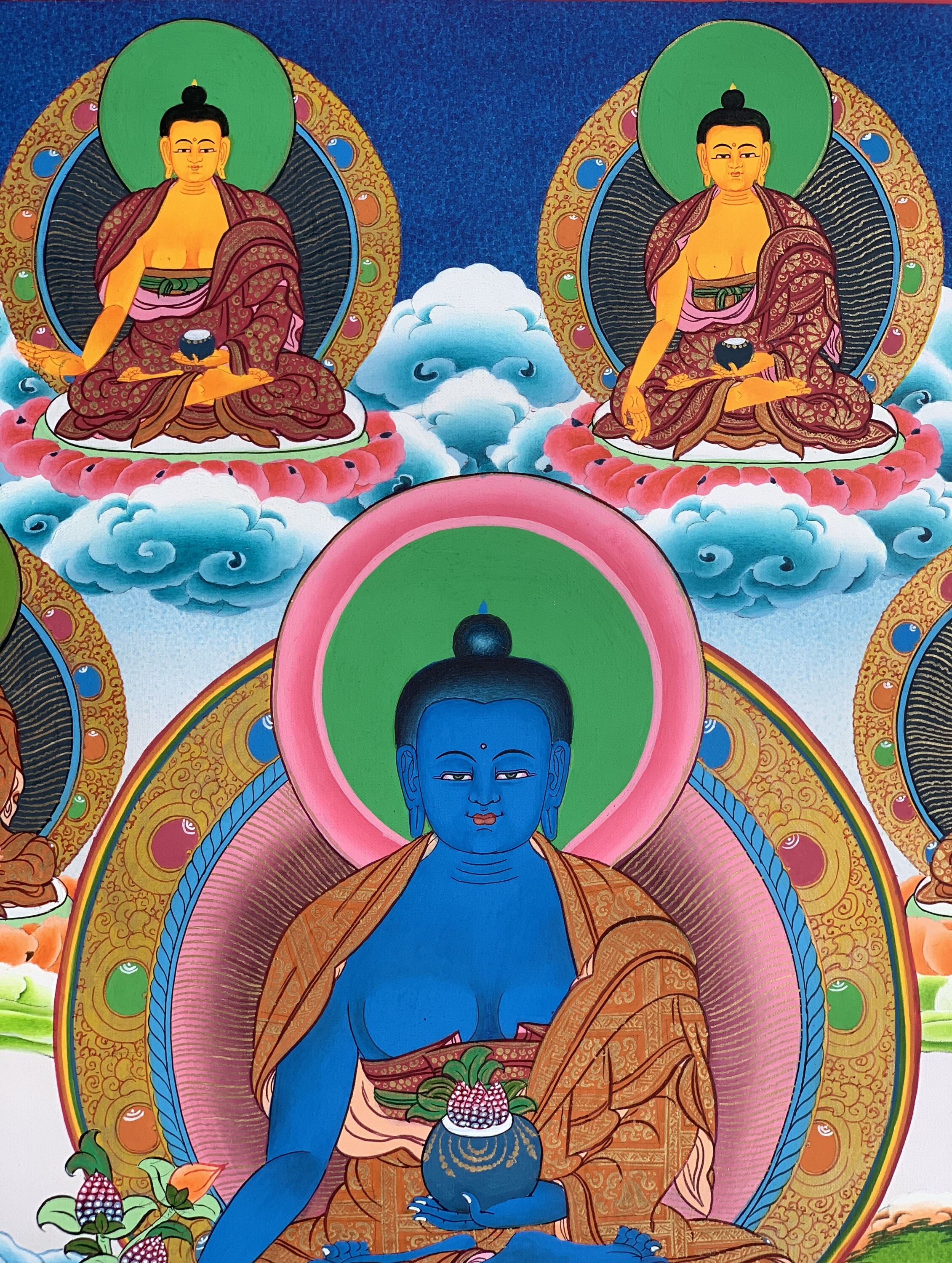 チベット医学 曼荼羅画集 The Buddha's Art of Healing The Buddha's Art of Healing: Tibetan Paintings Rediscovered
