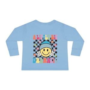Toddler Long Sleeve Tee - A Little Bit Dramatic Kids Shirt, Cute Graphic Top for Play, Gift for Birthdays, Everyday Wear, Toddler Fashion