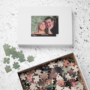 Custom Photo Puzzle - Personalized Family Game, Unique Gift for Birthdays, Anniversaries, and Holidays, Fun Activity for All Ages