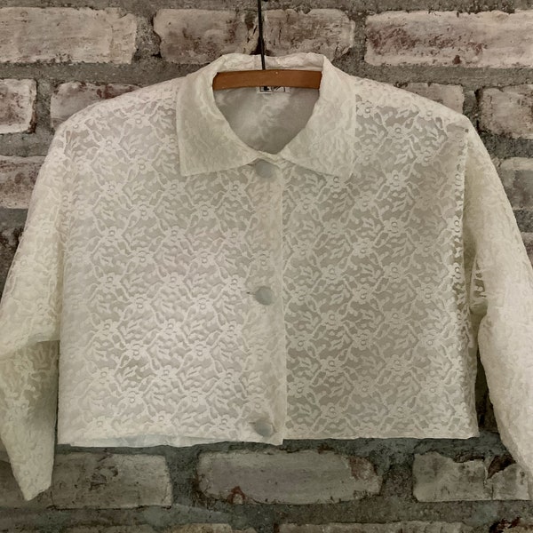 Lace Bolero Jacket - Etsy