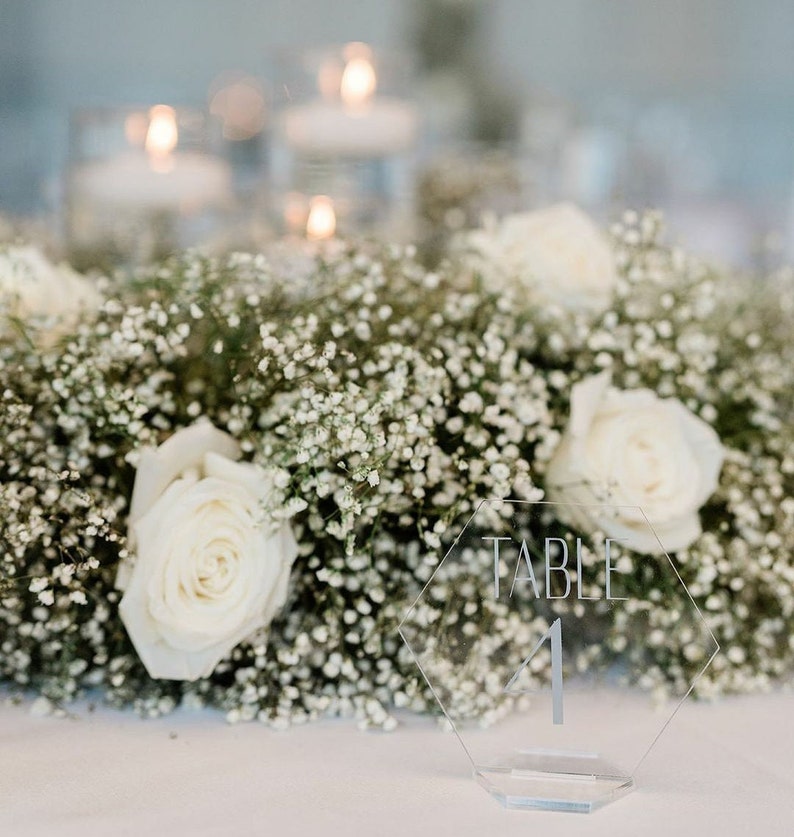 Preserved Baby's Breath Wedding Table Garland Greenery Etsy UK