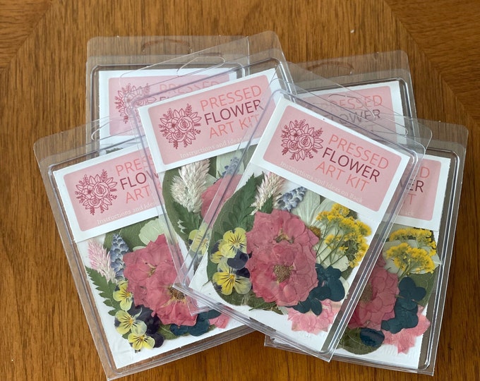Pressed Flower Art Kit Etsy