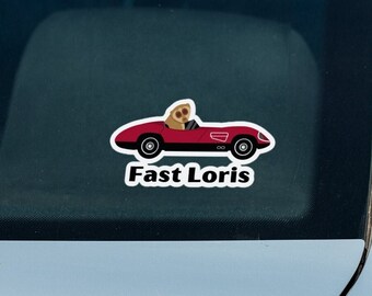 Fast Loris (Slow Loris) - Bubble-free Sticker