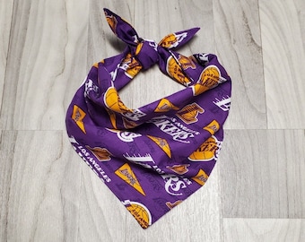 LA Lakers Dog Bandana