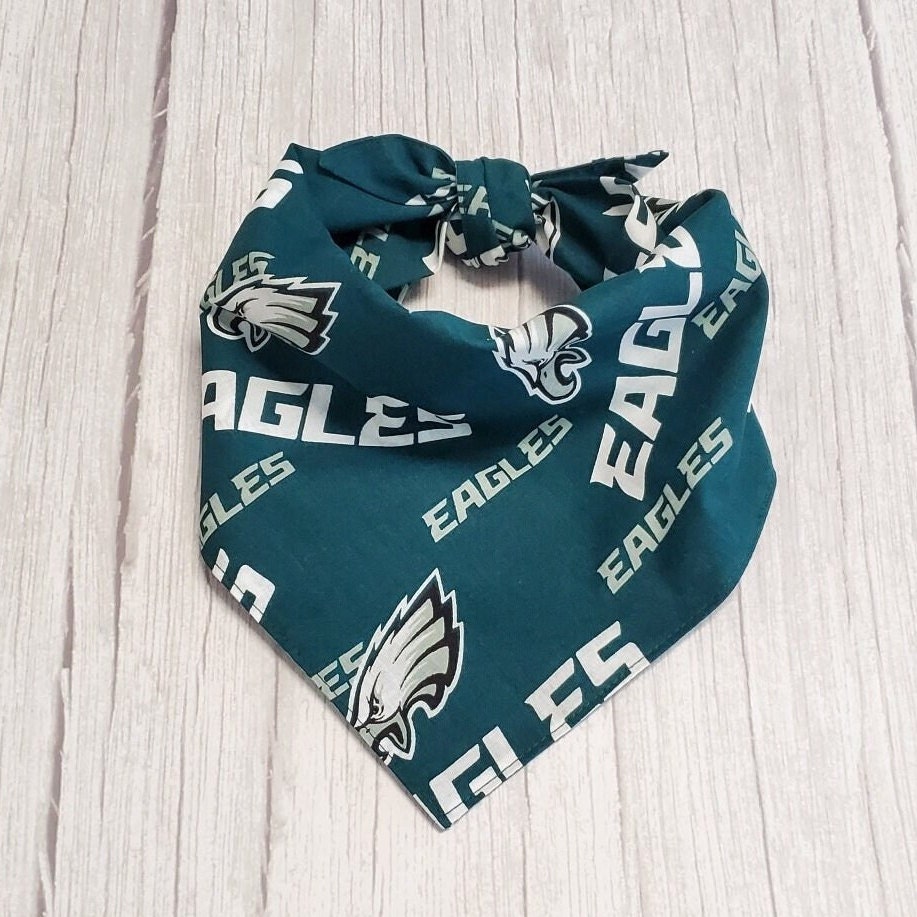 Bandana NFL Philadelphia Eagles TIE, pequeno/médio. Babador de