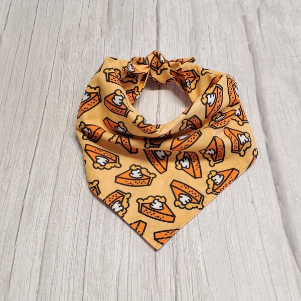 pumpkin pie slice Dog Bandana